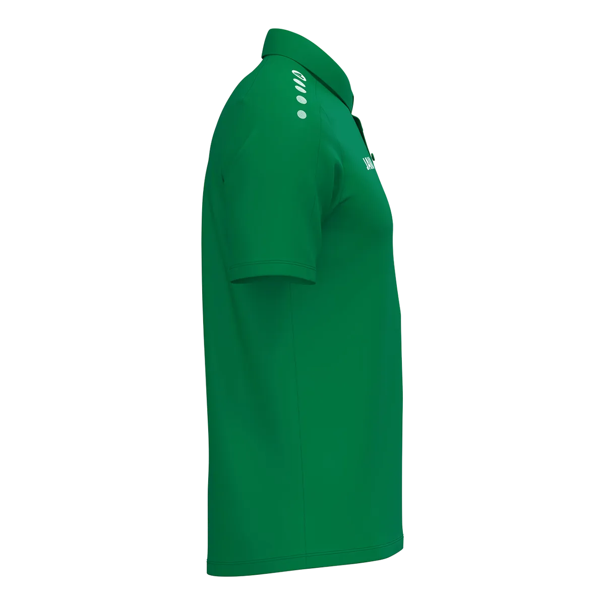 JAKO Poloshirt ONE Kurzarm Unisex sportgrün Seite