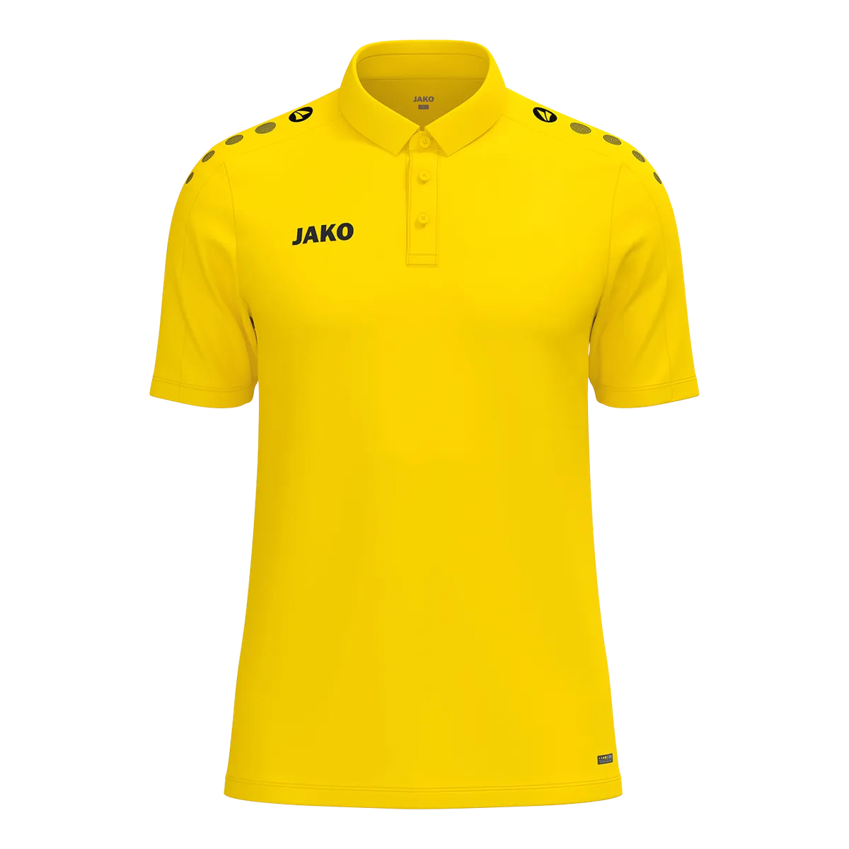 JAKO Poloshirt ONE Kurzarm Unisex gelb Front