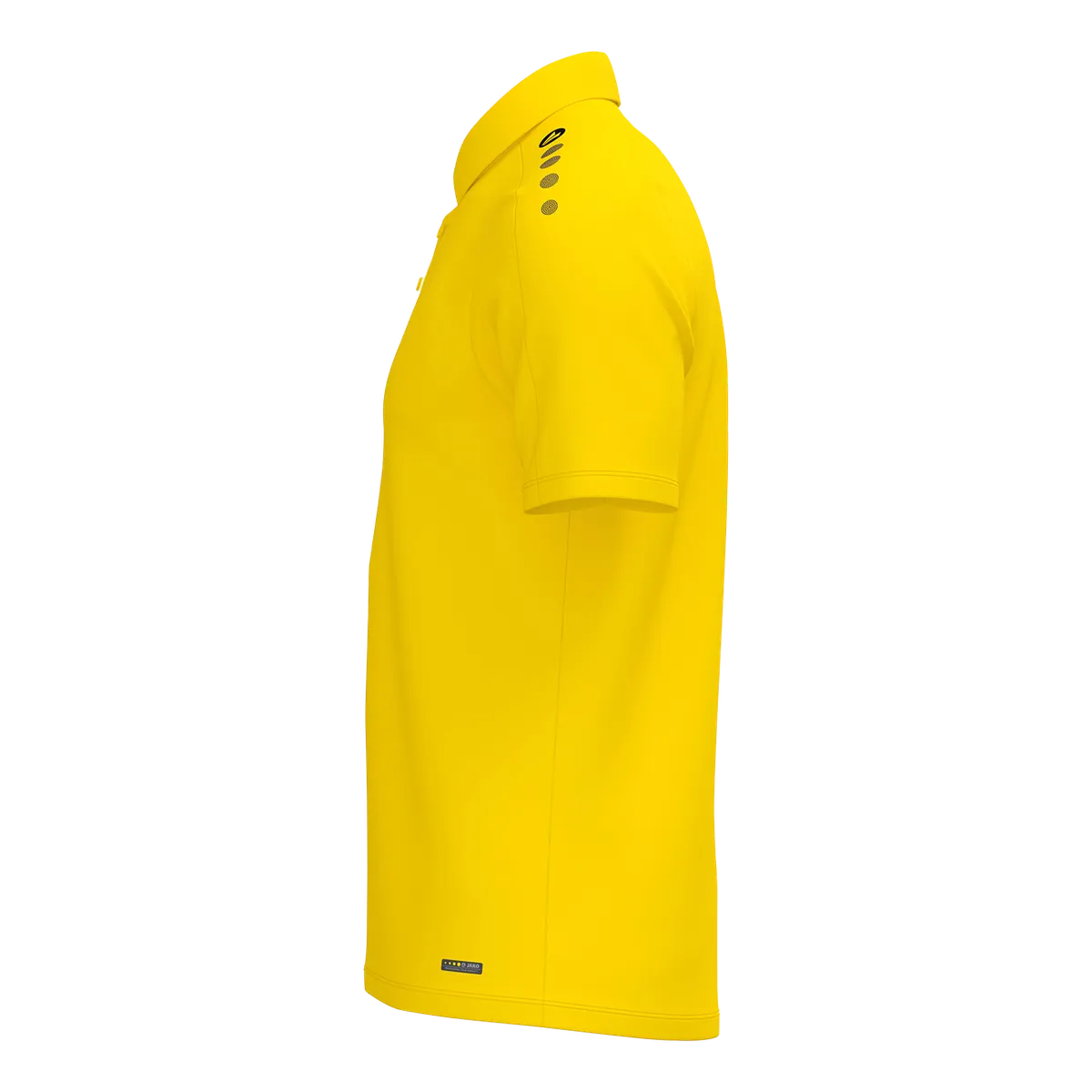 JAKO Poloshirt ONE Kurzarm Unisex gelb Seite