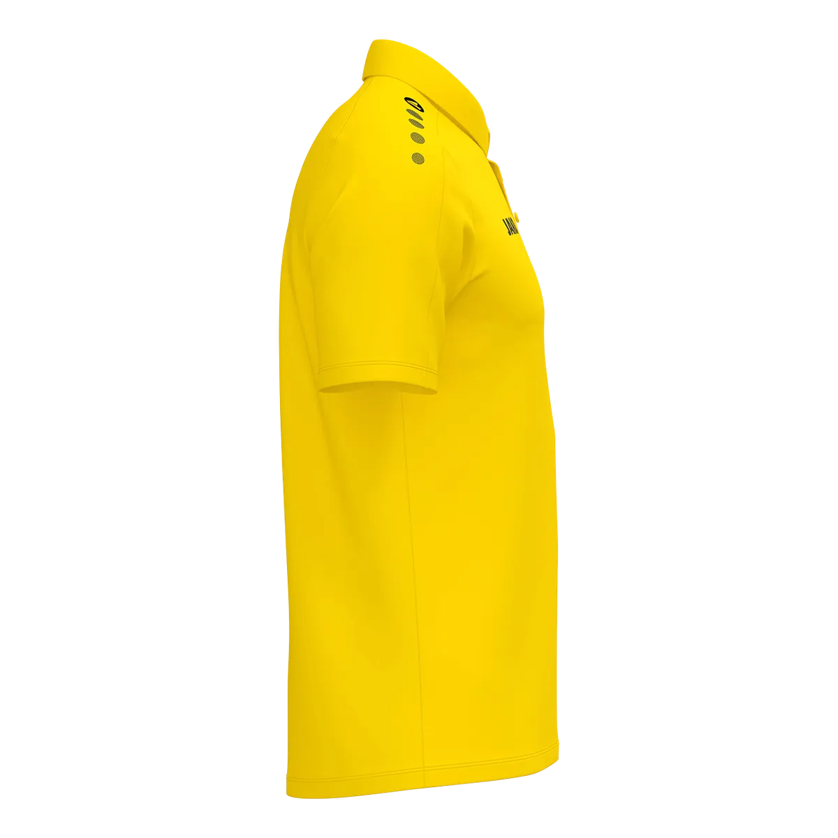 JAKO Poloshirt ONE Kurzarm Unisex gelb Seite