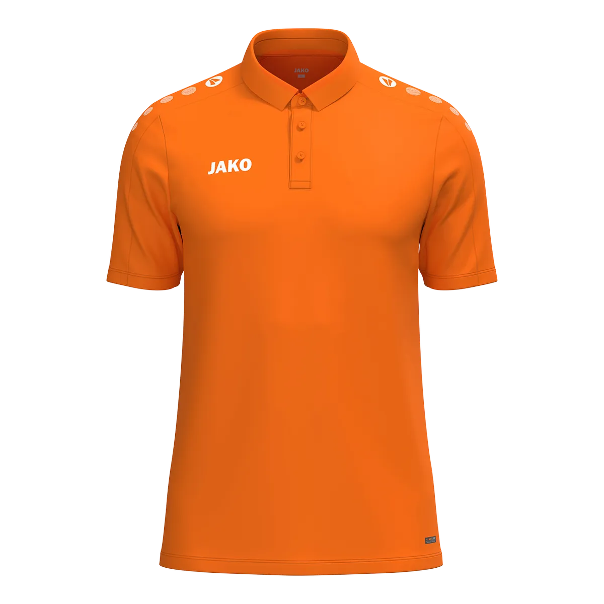 JAKO Poloshirt ONE Kurzarm Unisex neonorange Front