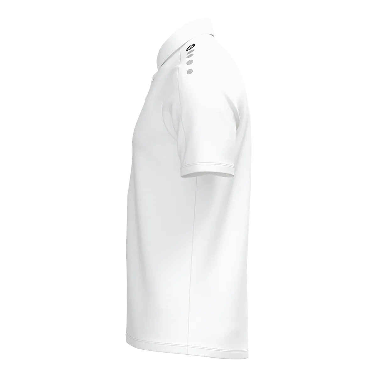 JAKO Poloshirt ONE Cotton Kurzarm Unisex weiß Seite