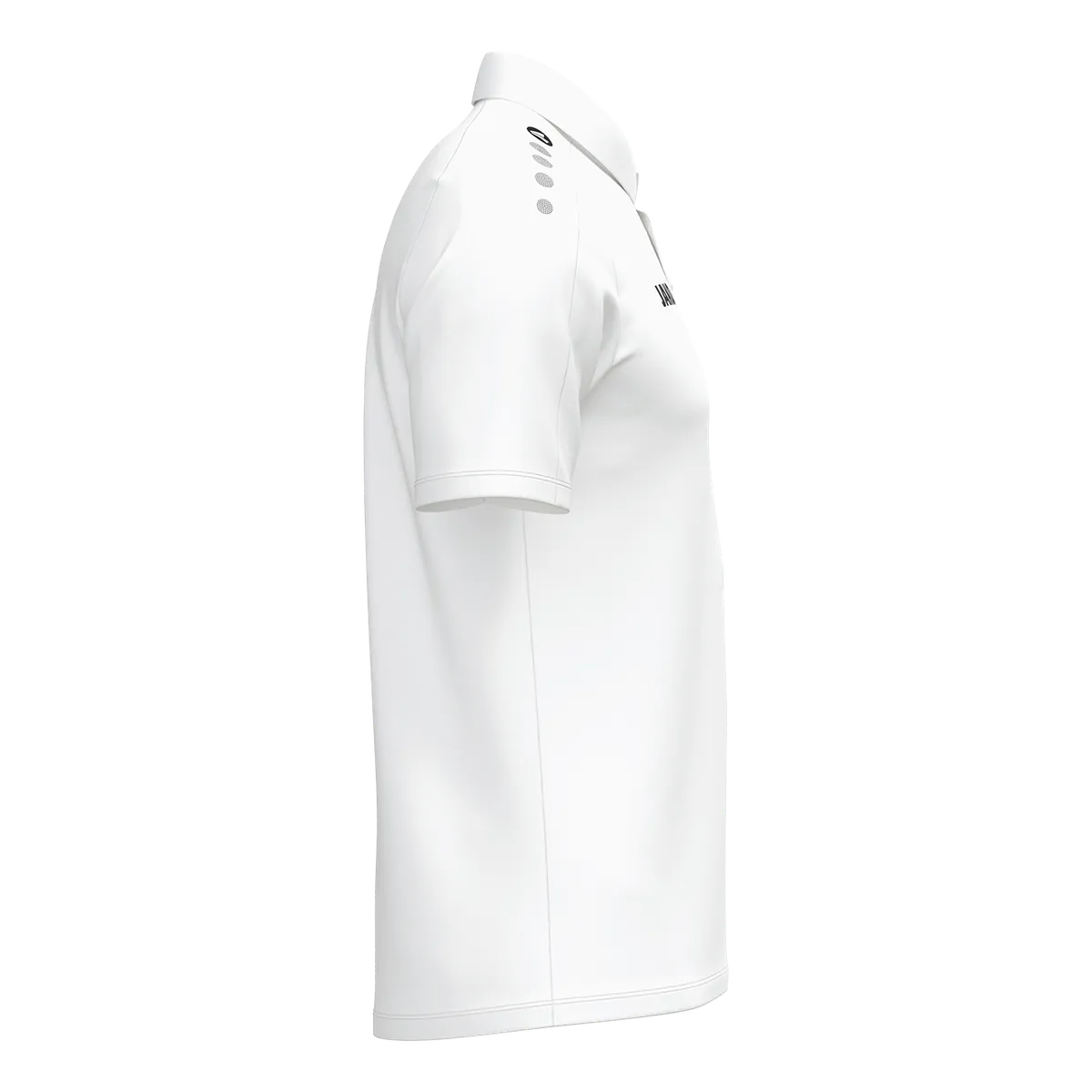 JAKO Poloshirt ONE Cotton Kurzarm Unisex weiß Seite