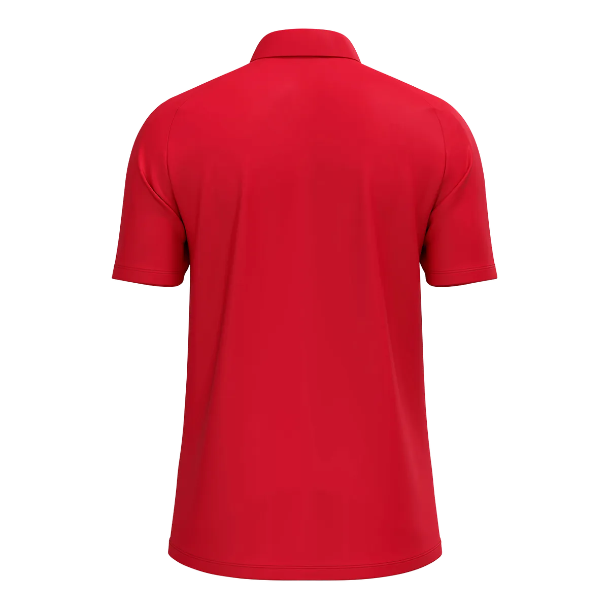 JAKO Poloshirt ONE Cotton Kurzarm Unisex rot Rücken #farbe_rot