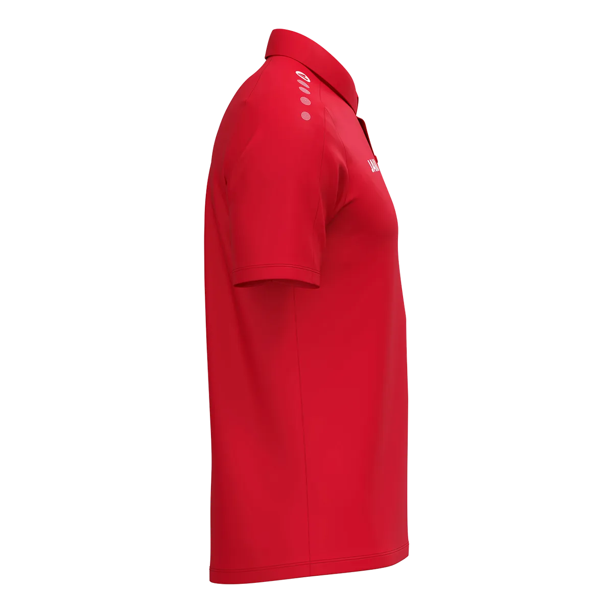JAKO Poloshirt ONE Cotton Kurzarm Unisex rot Seite