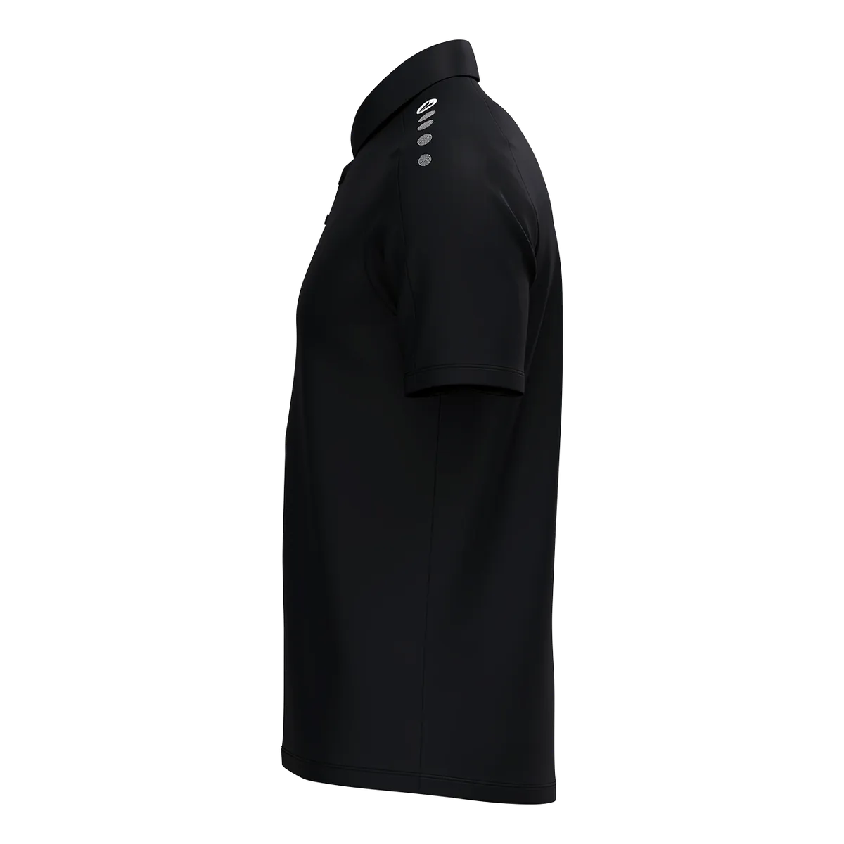 JAKO Poloshirt ONE Cotton Kurzarm Unisex schwarz Seite