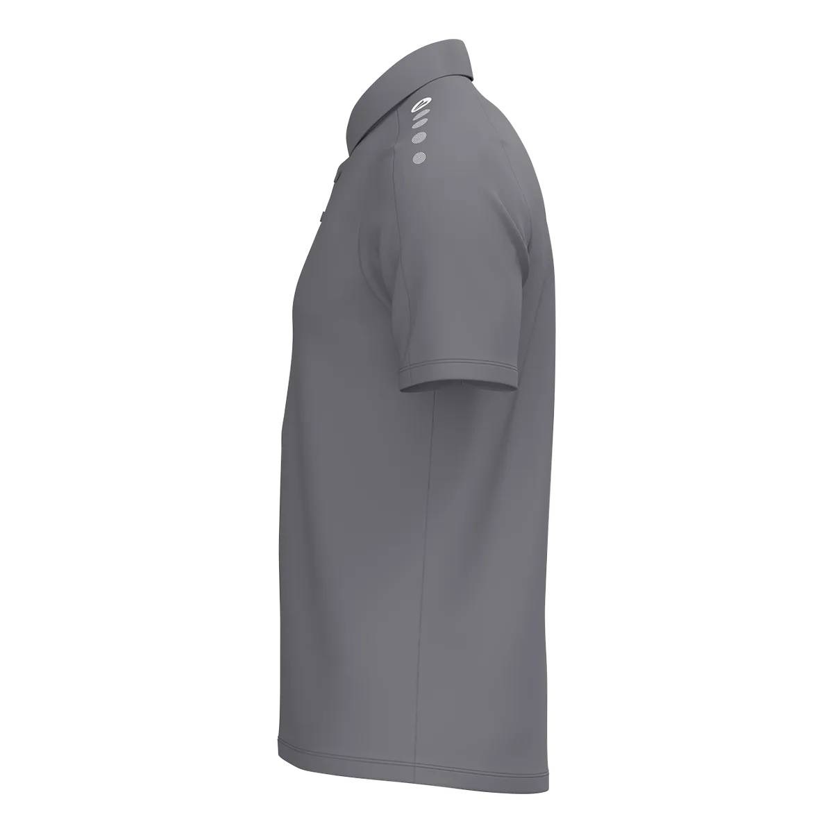 JAKO Poloshirt ONE Cotton Kurzarm Unisex grau Seite