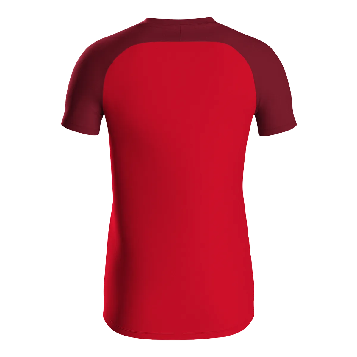JAKO Poloshirt Iconic Kurzarm Unisex rot/weinrot Rücken