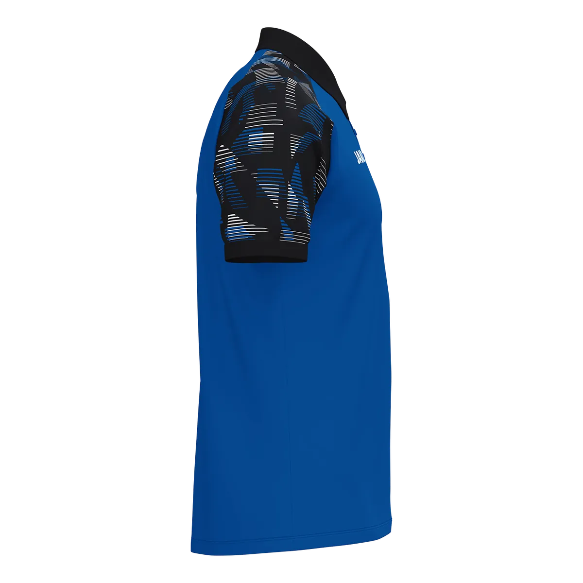 JAKO Poloshirt Sonic Kurzarm Kinder royal/schwarz Seite