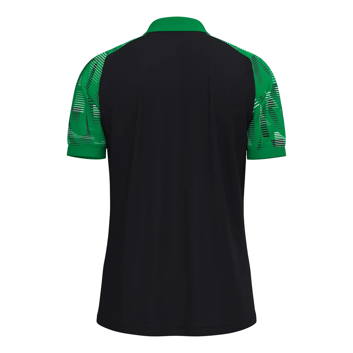 JAKO Poloshirt Sonic Kurzarm Kinder schwarz/grün Rücken