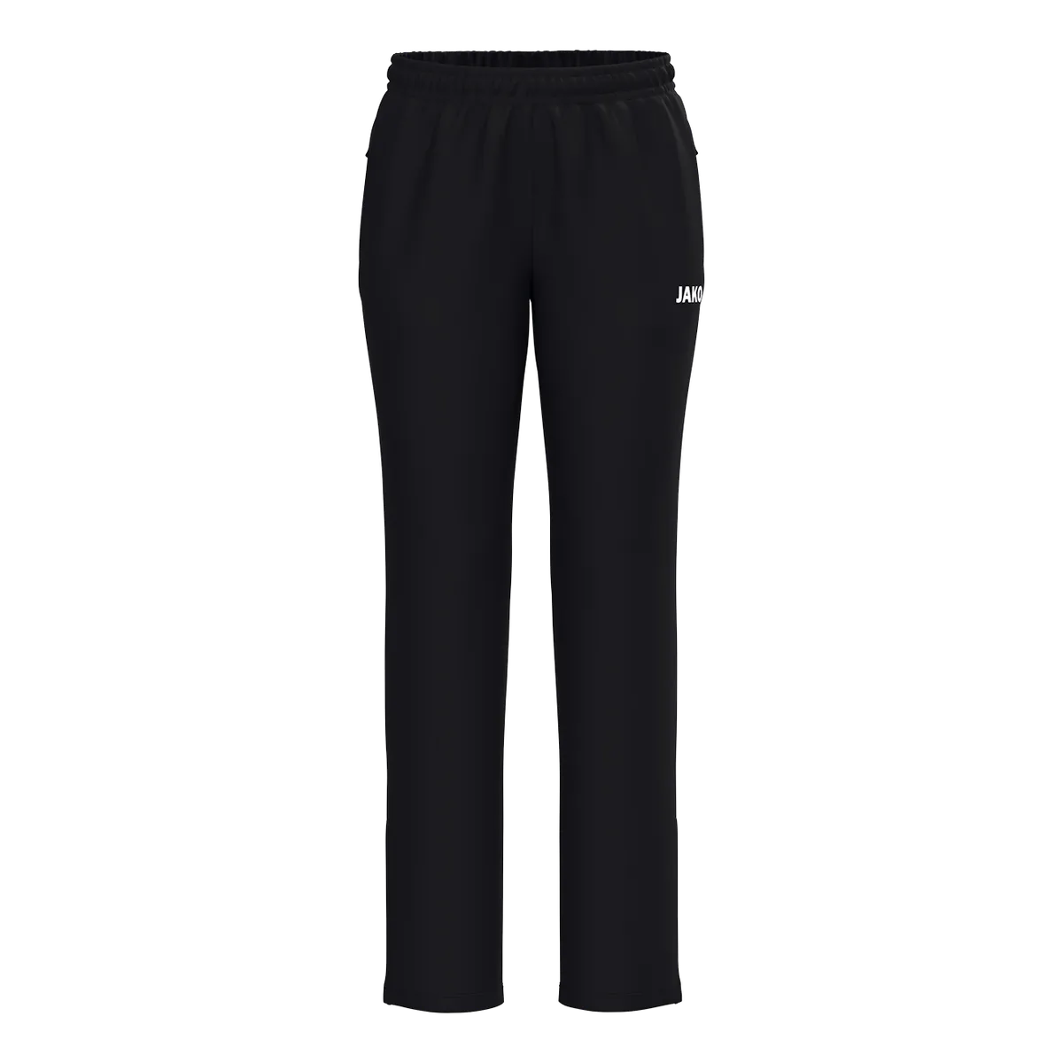 JAKO Trainingshose One Damen schwarz Front #farbe_schwarz