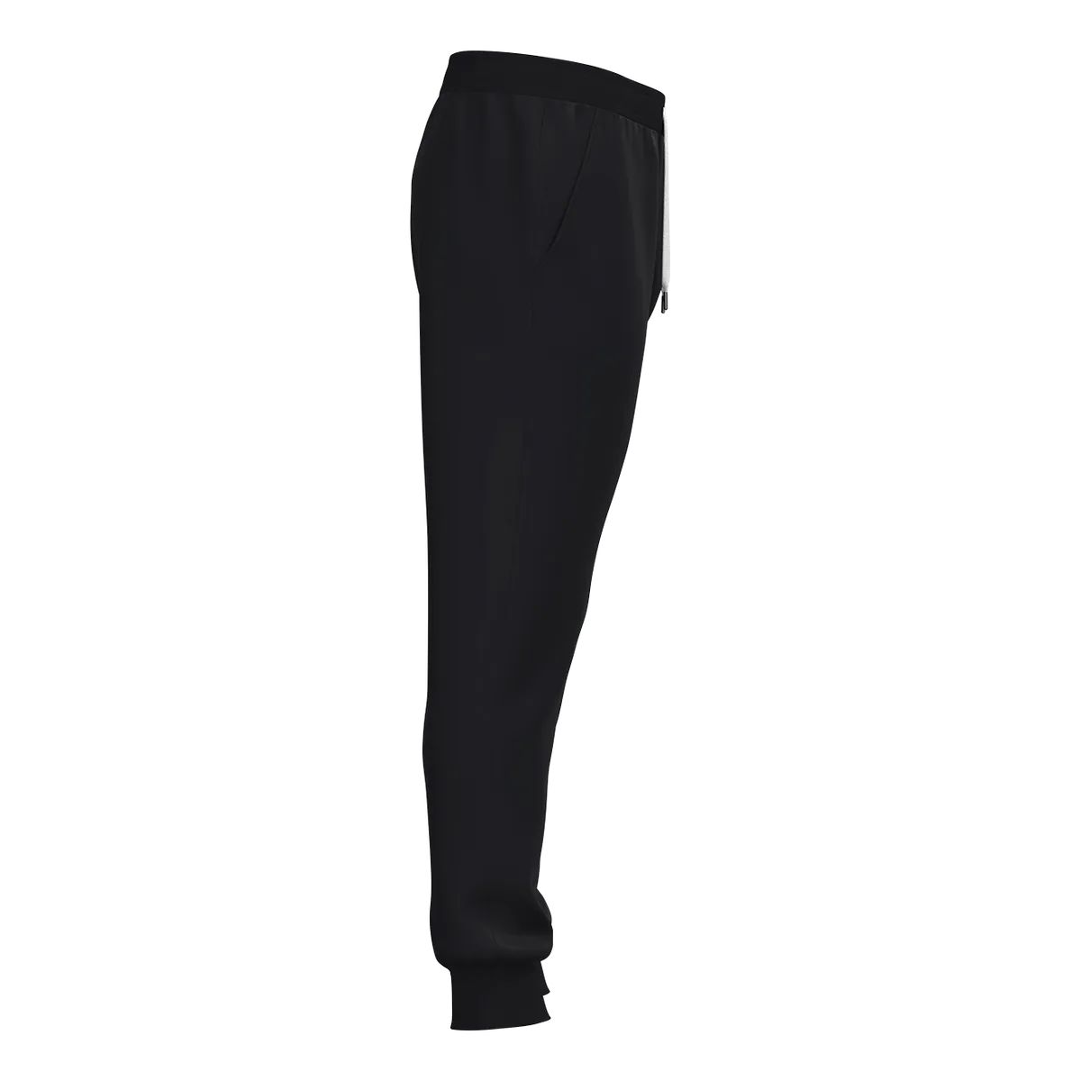 JAKO Jogginghose One Cotton mit Bündchen Unisex schwarz Seite
