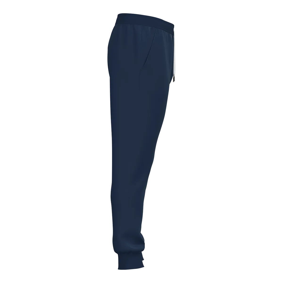 JAKO Jogginghose One Cotton mit Bündchen Unisex marine Seite