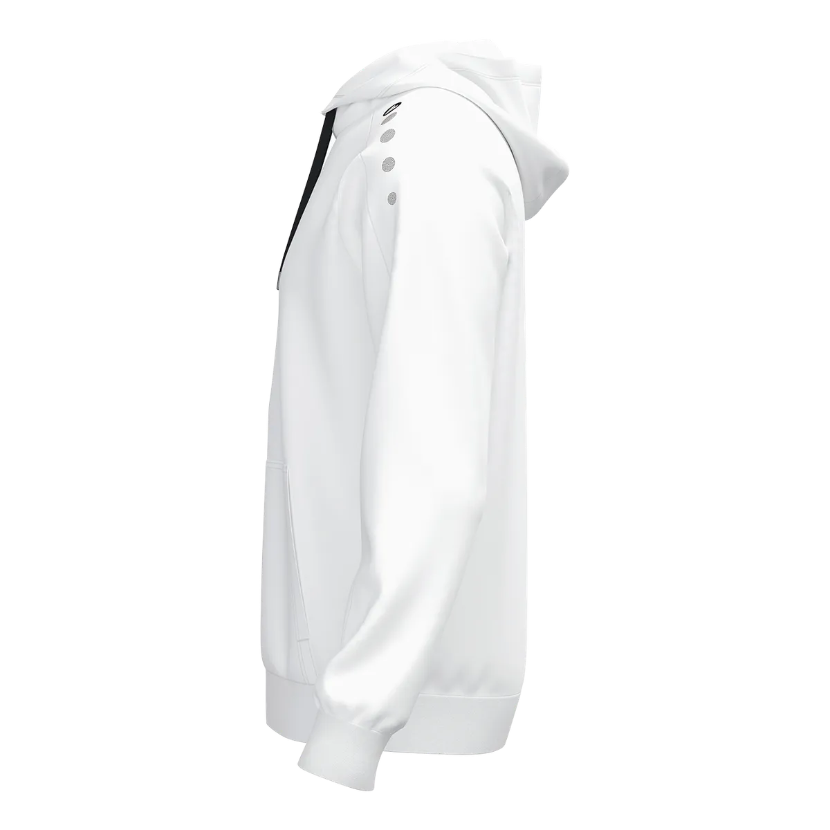 JAKO Kapuzensweat ONE Cotton Unisex weiß Seite