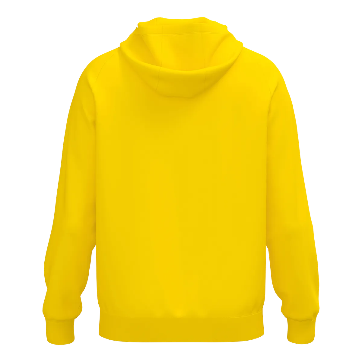 JAKO Kapuzensweat ONE Cotton Unisex gelb Rücken