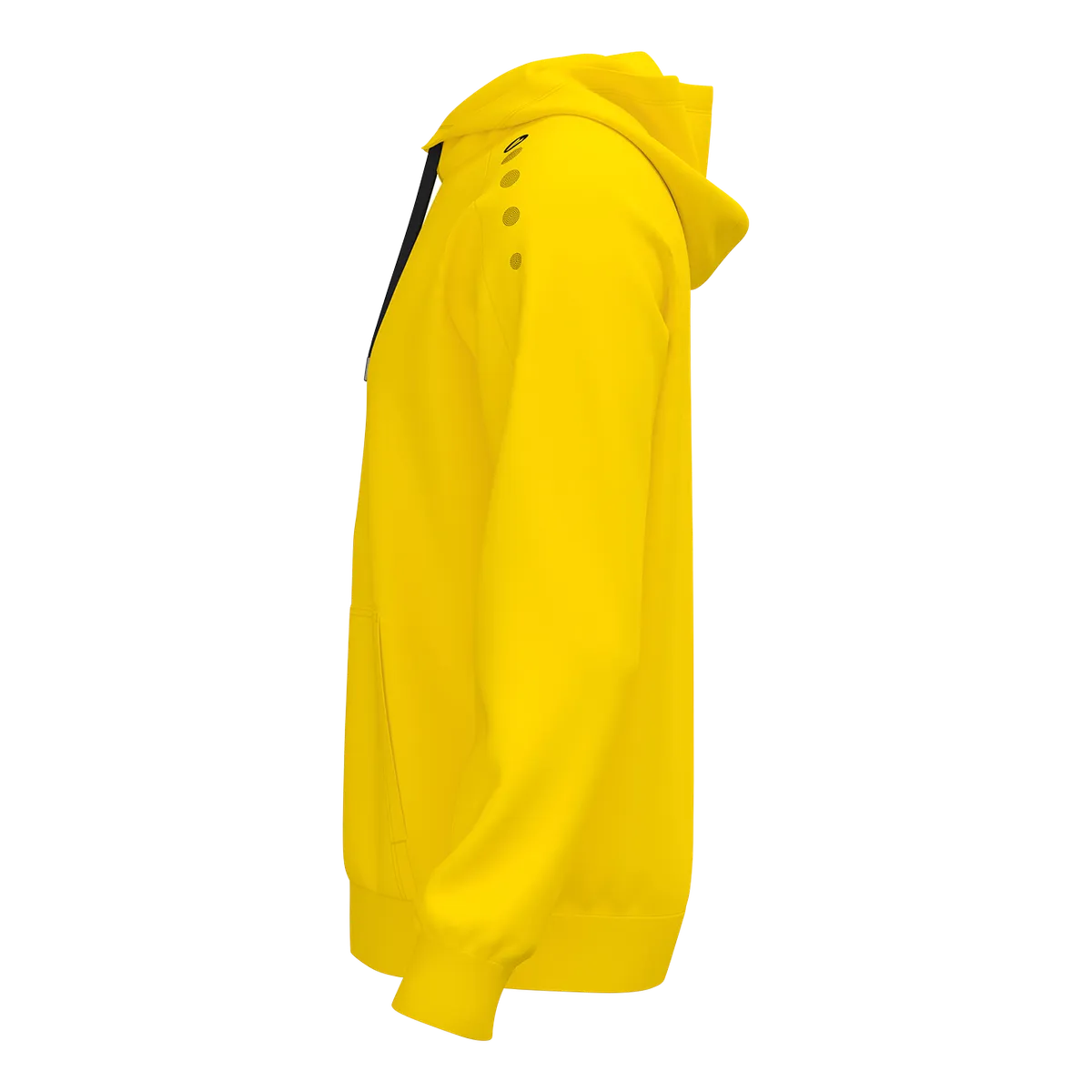 JAKO Kapuzensweat ONE Cotton Unisex gelb Seite