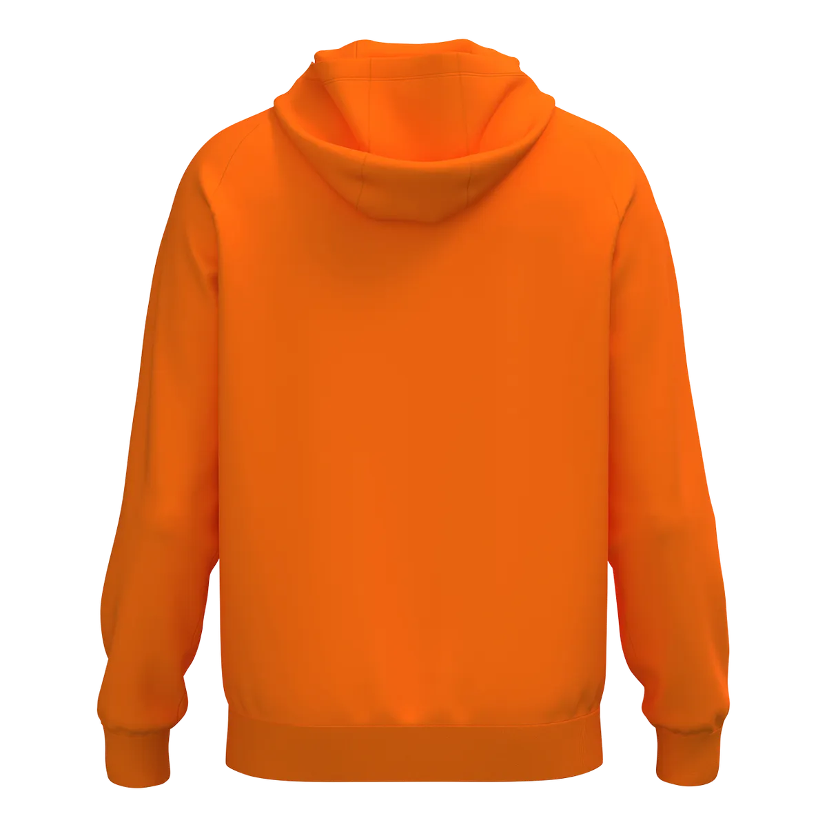 JAKO Kapuzensweat ONE Cotton Unisex neonorange Rücken