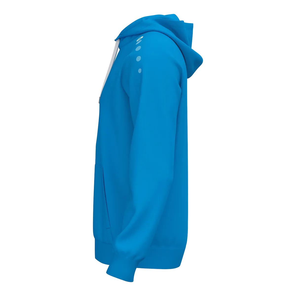 JAKO Kapuzensweat ONE Cotton Kinder JAKO blau Seite