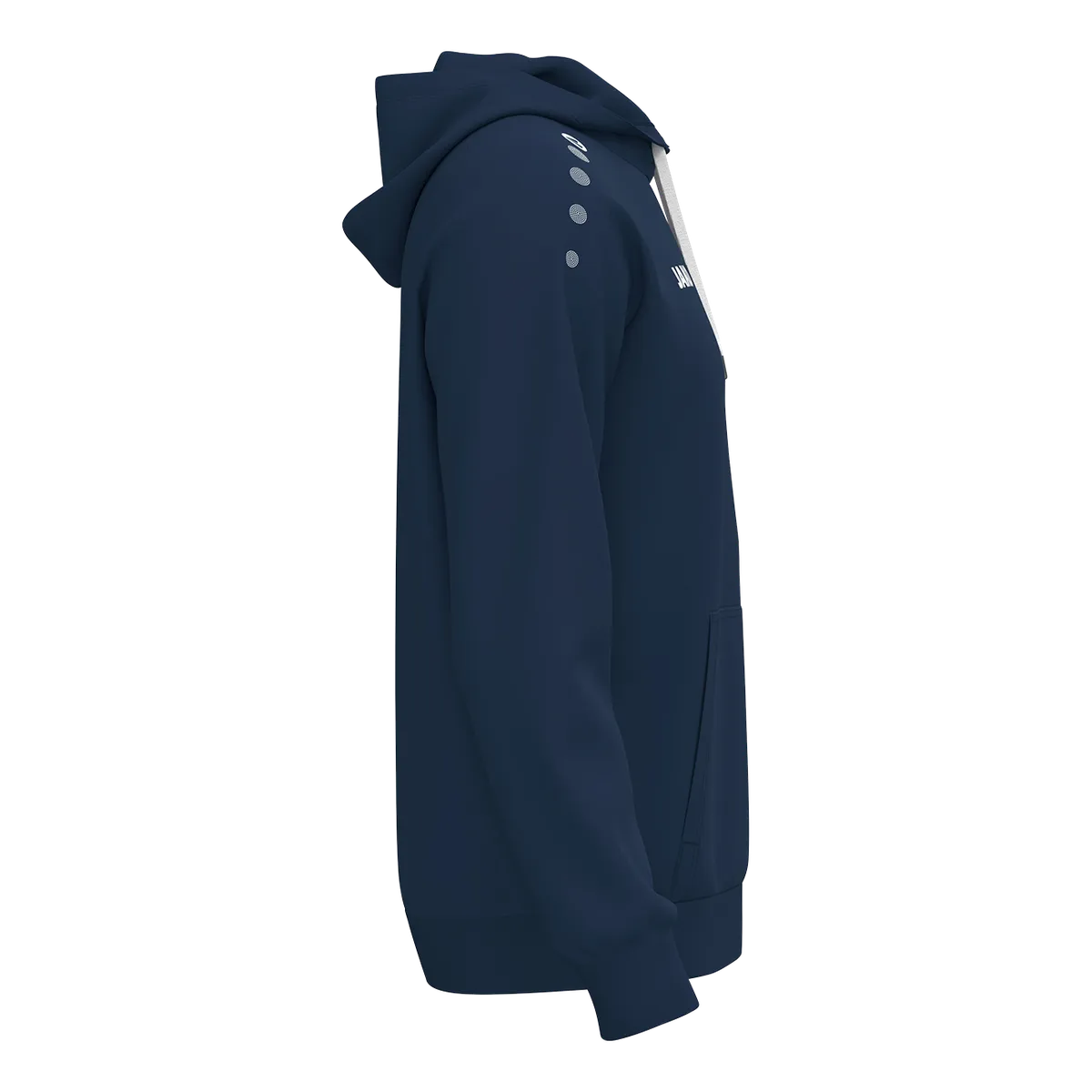 JAKO Kapuzensweat ONE Cotton Unisex marine Seite