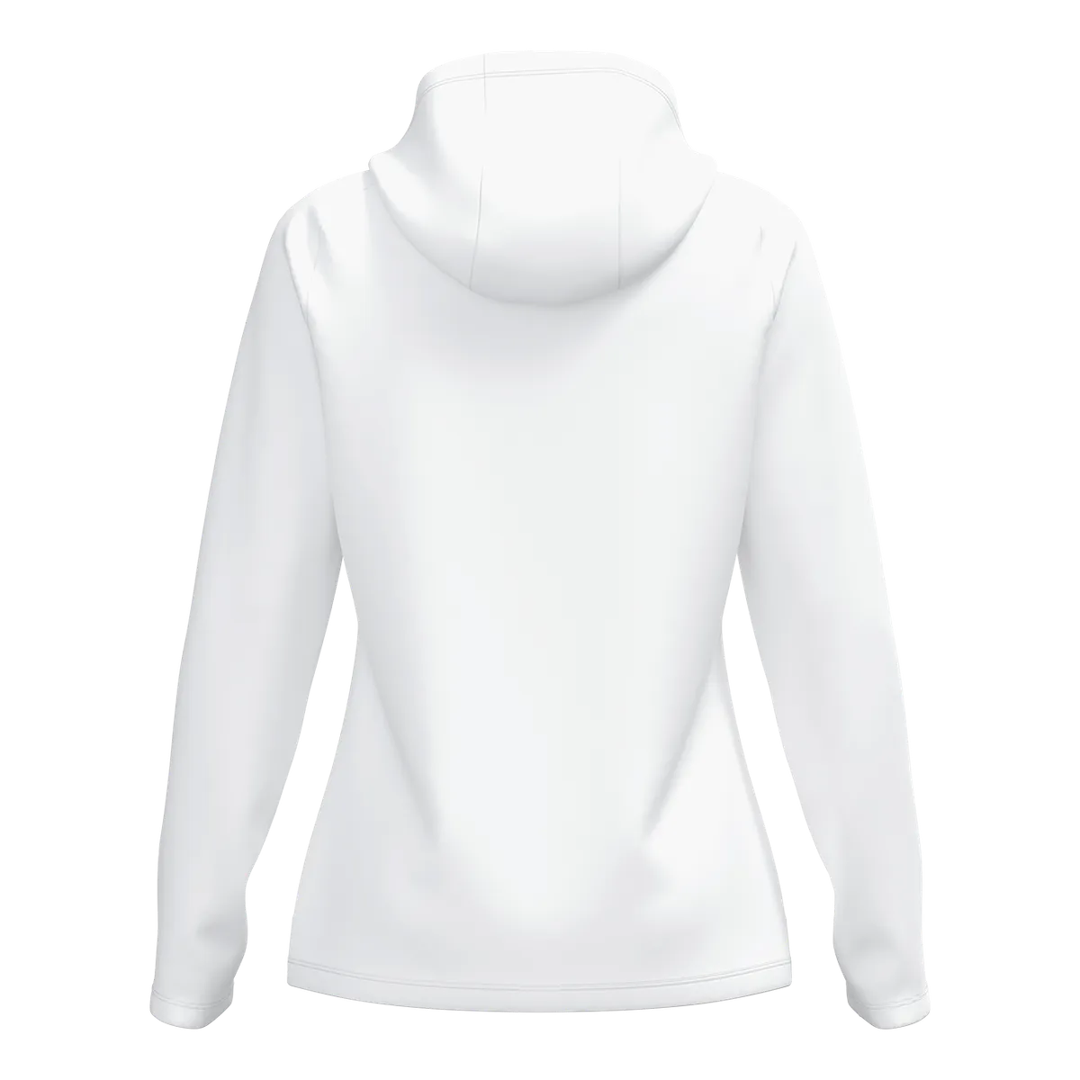 JAKO Kapuzenjacke ONE Damen weiß Rücken #farbe_weiss