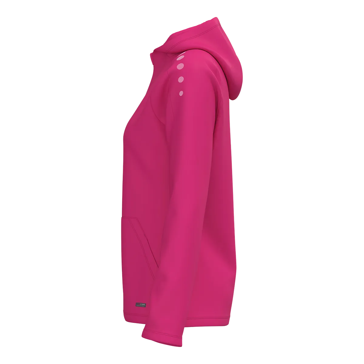 JAKO Kapuzenjacke ONE Damen deep pink Seite