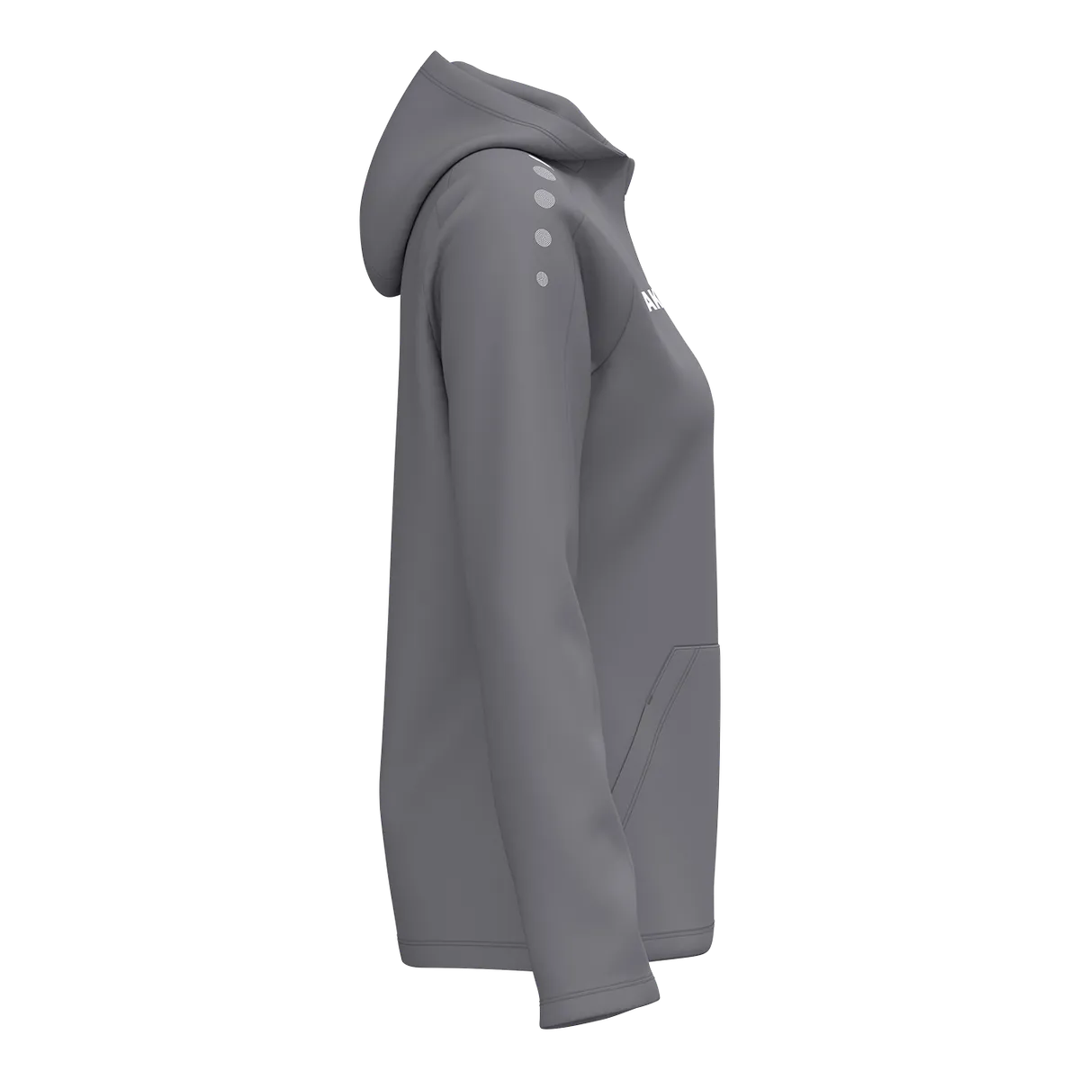 JAKO Kapuzenjacke ONE Damen grau Seite