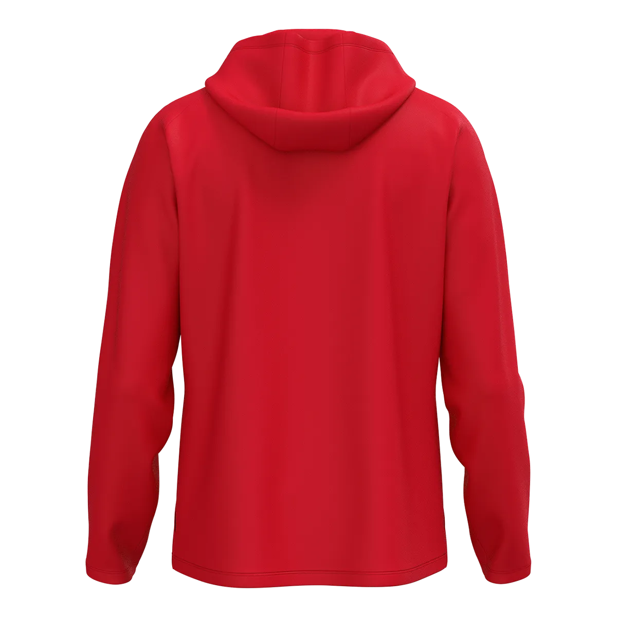 JAKO Kapuzenjacke ONE Unisex rot Rücken #farbe_rot