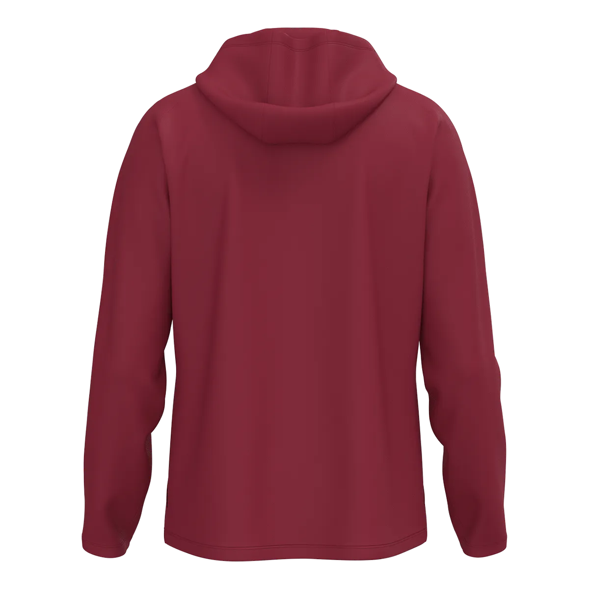 JAKO Kapuzenjacke ONE Unisex bordeaux Rücken