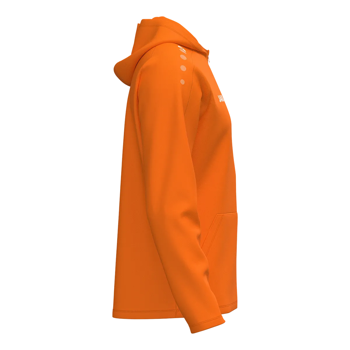 JAKO Kapuzenjacke ONE Unisex neonorange Seite