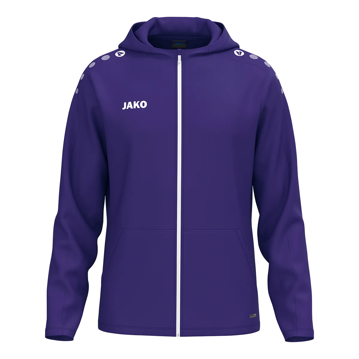 JAKO Kapuzenjacke ONE Kinder violett Front