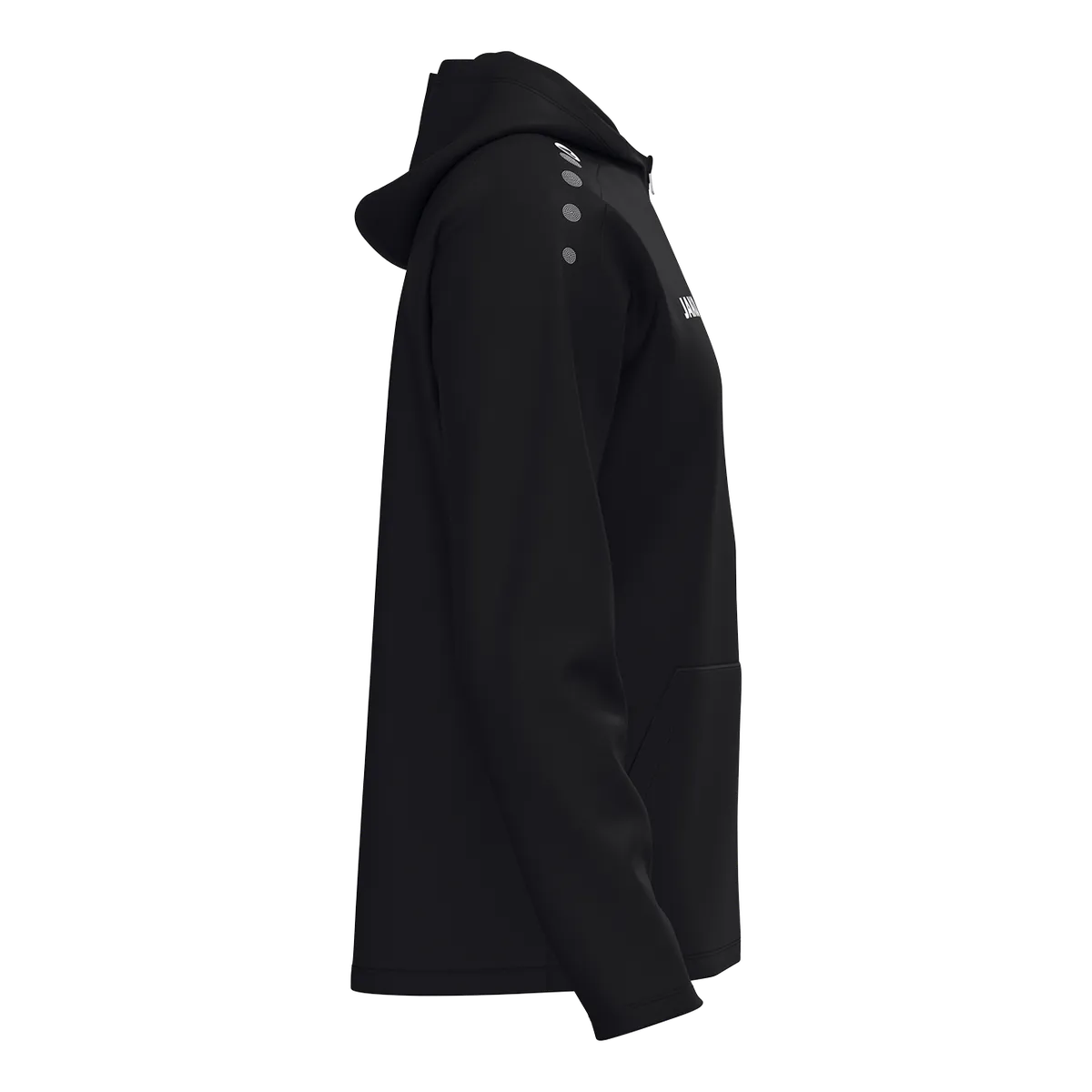 JAKO Kapuzenjacke ONE Kinder schwarz Seite