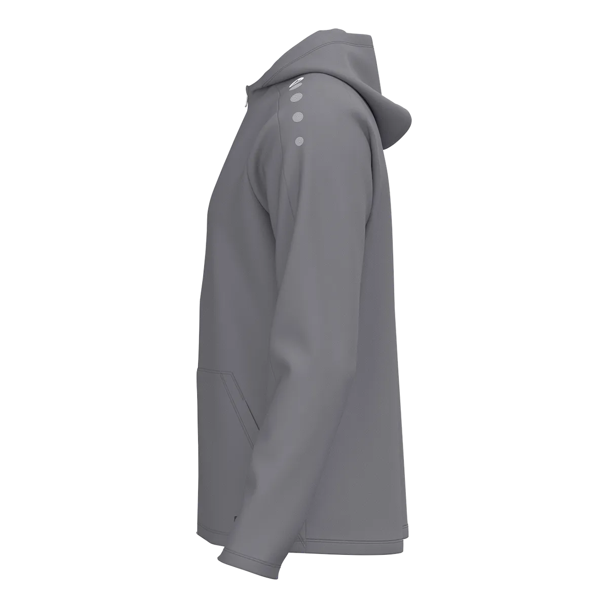 JAKO Kapuzenjacke ONE Unisex grau Seite
