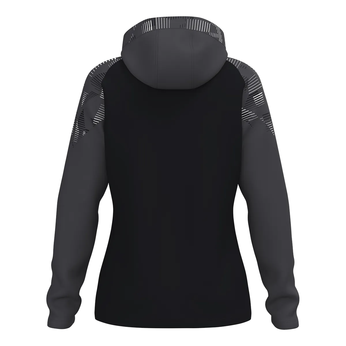 JAKO Kapuzenjacke Sonic Damen schwarz/anthrazit Rücken