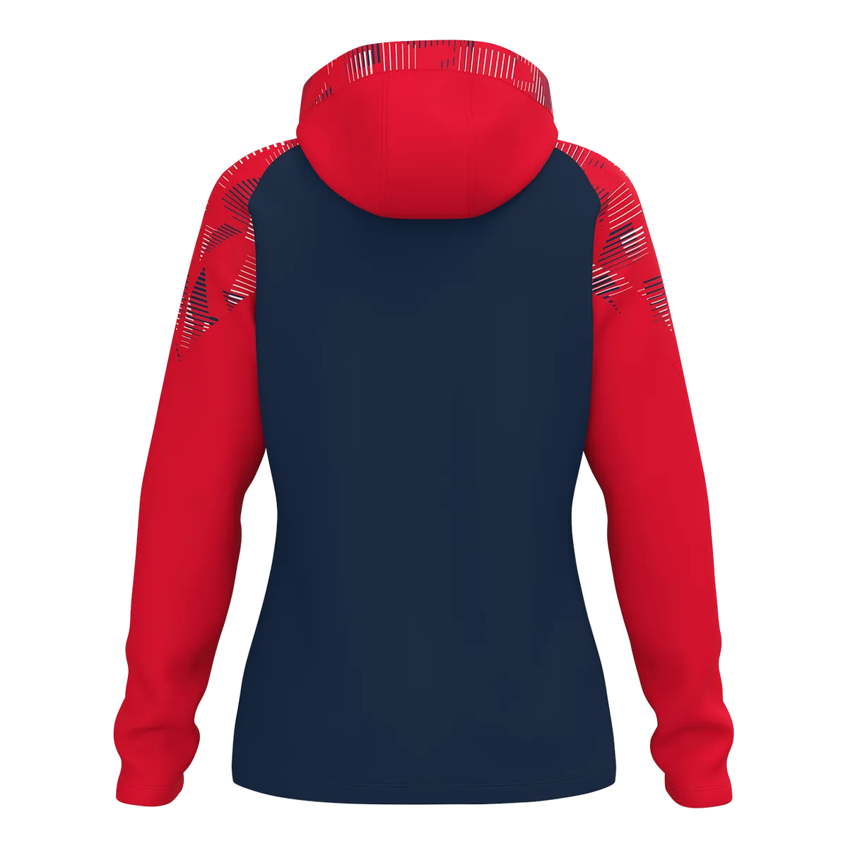 JAKO Kapuzenjacke Sonic Damen marine/rot Rücken