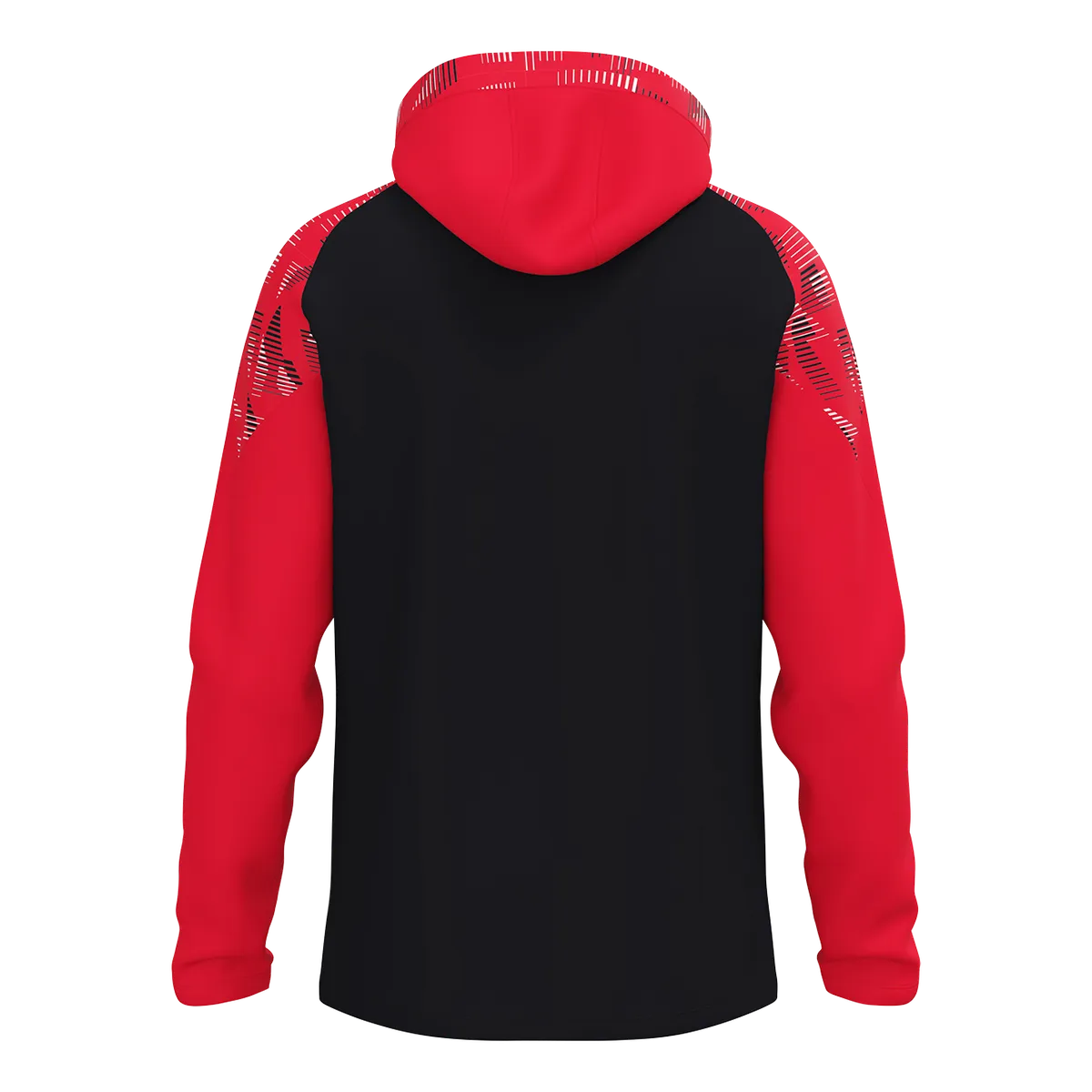 JAKO Kapuzenjacke Sonic Kinder schwarz/rot Rücken