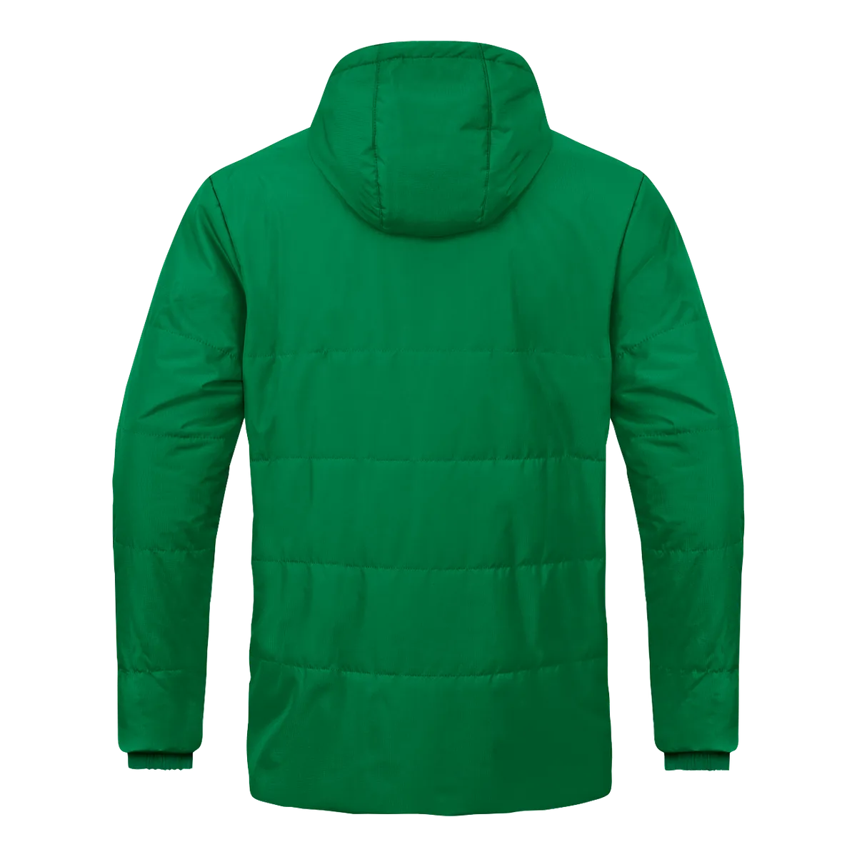 JAKO Winterjacke Coachjacke One mit Kapuze Kinder sportgrün Rücken