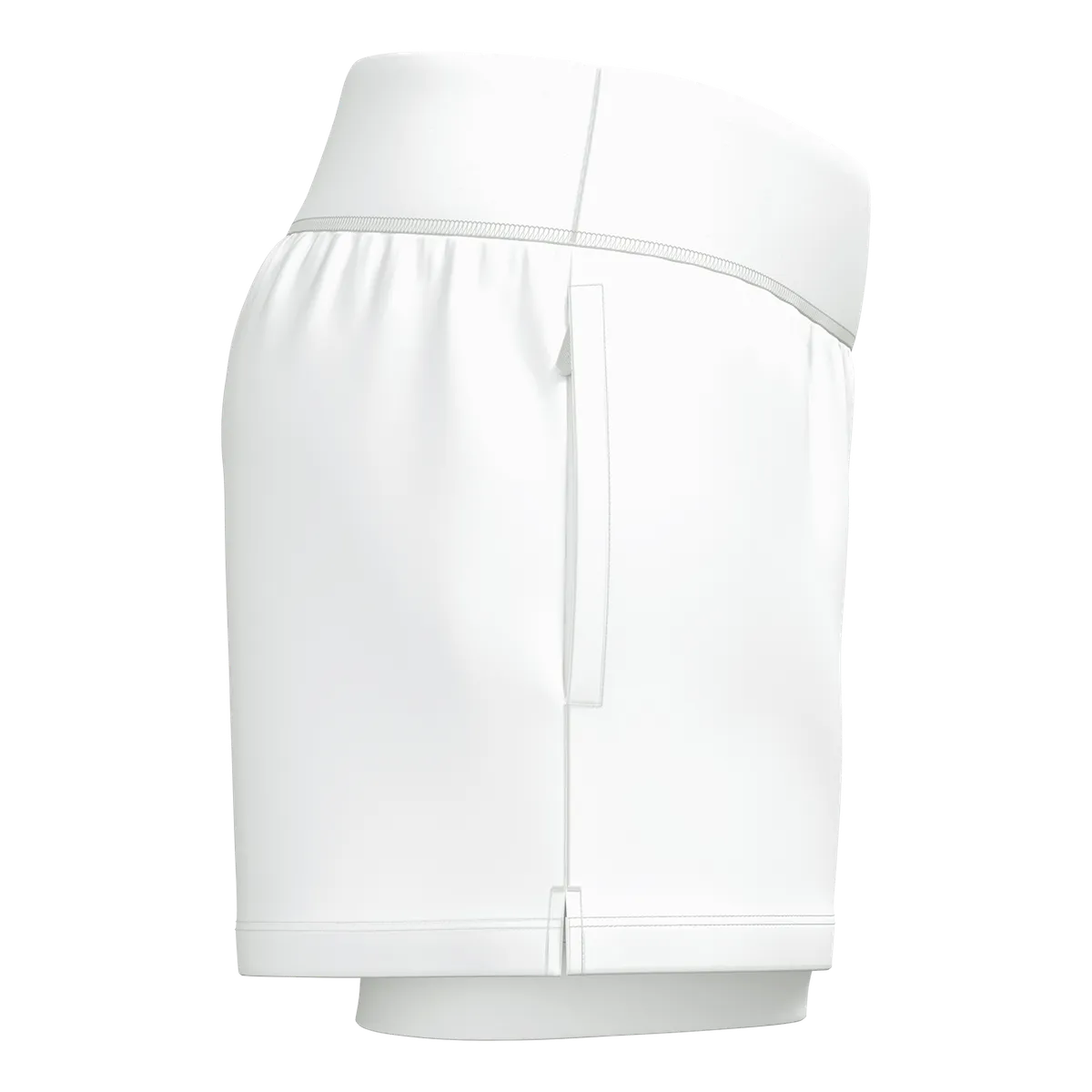 JAKO Short 2-in-1 One Damen weiß Seite