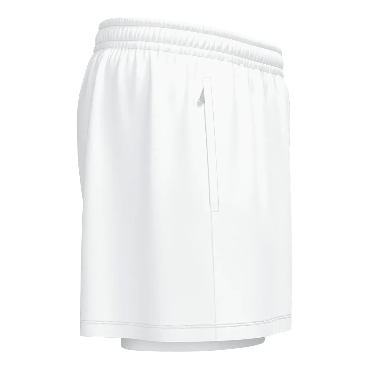 JAKO Short 2-in-1 One Unisex weiß Seite