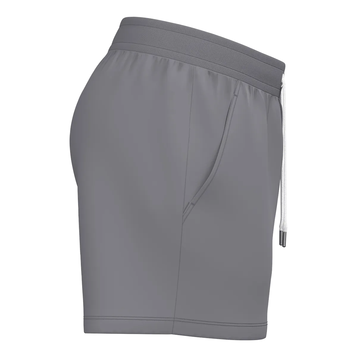 JAKO Short Jogging One Cotton Damen grau Seite