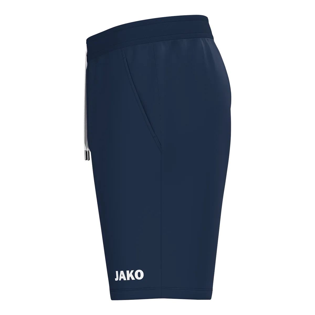 JAKO Short Jogging One Cotton Unisex marine Seite