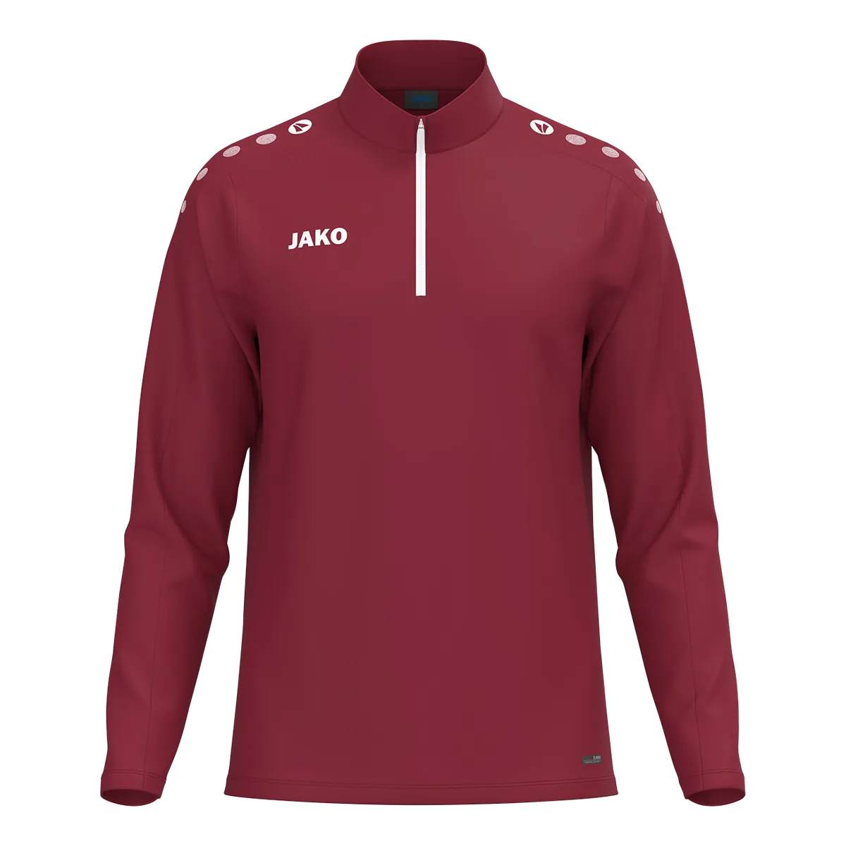JAKO Aufwärmshirt ONE Langarm Unisex bordeaux Front