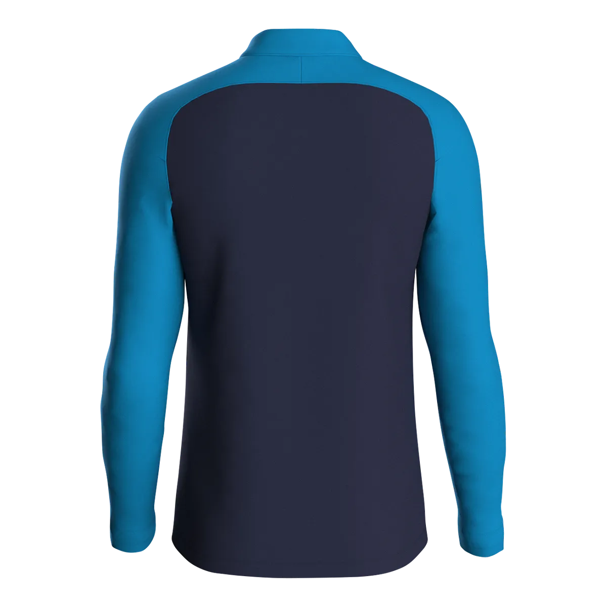 JAKO Aufwärmshirt Iconic Langarm Kinder marine/JAKO blau/neongelb Rücken