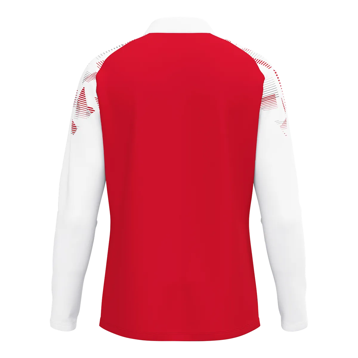 JAKO Aufwärmshirt Sonic Langarm Unisex rot/weiß Rücken