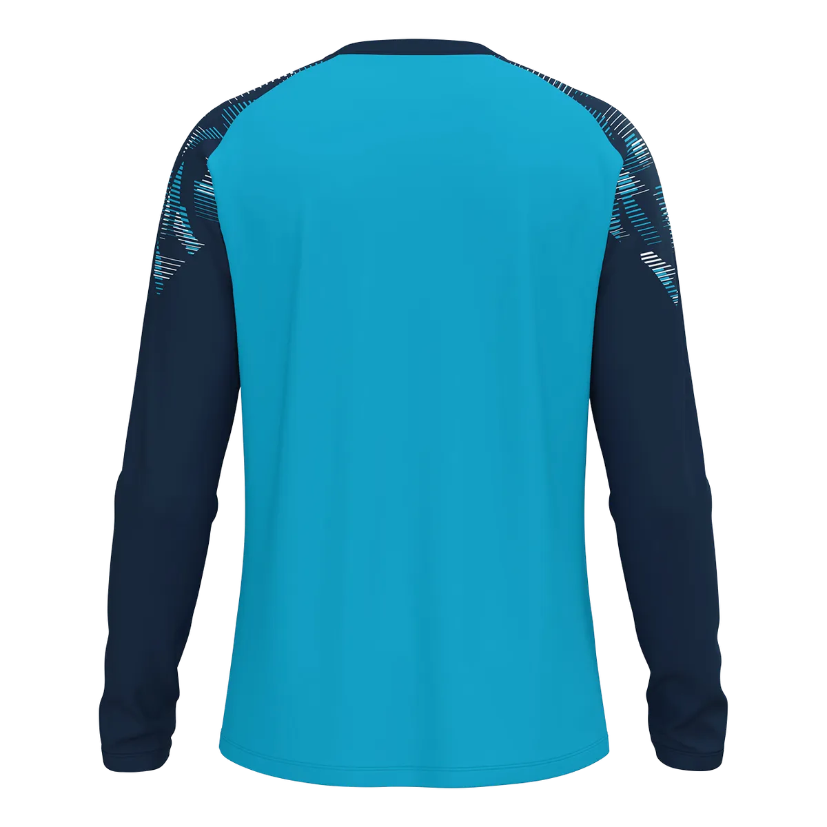 JAKO Longsleeve Sonic Unisex aqua/marine Rücken