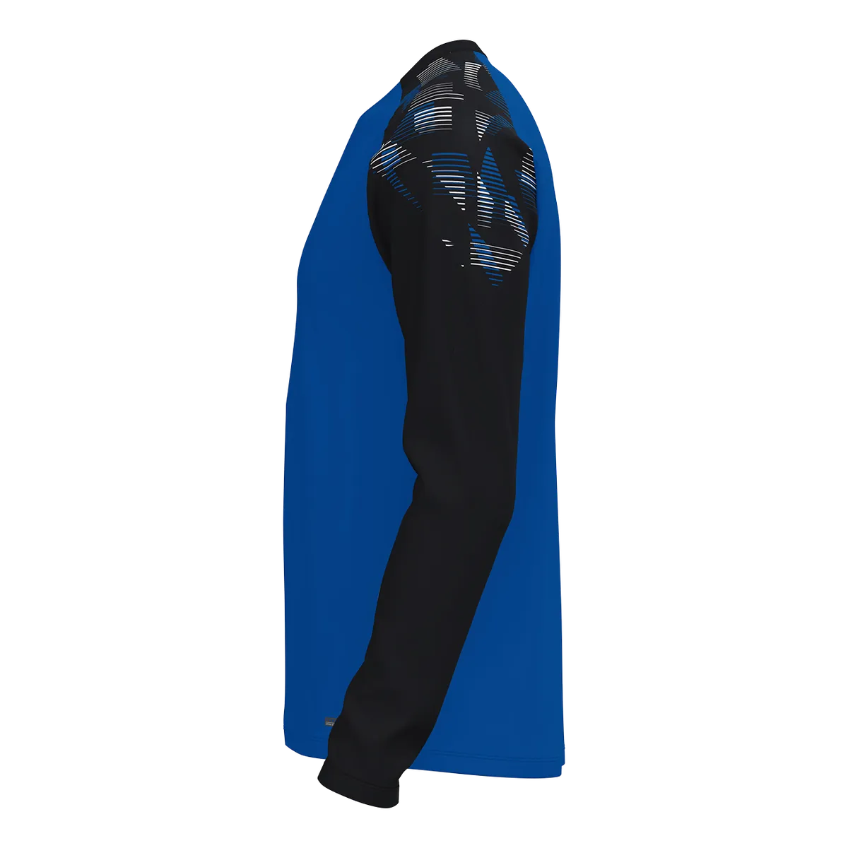 JAKO Longsleeve Sonic Unisex royal/schwarz Seite