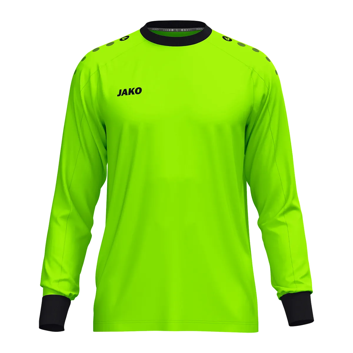 JAKO Torwart-Trikot One Kinder neongrün Front