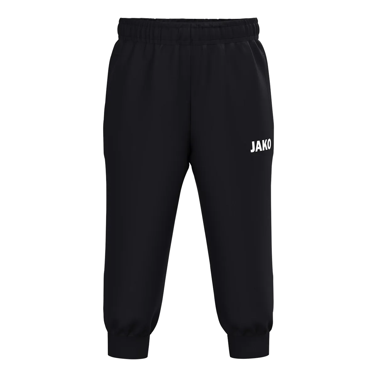 JAKO Polyesterhose One Bambini Kinder schwarz Front #farbe_schwarz
