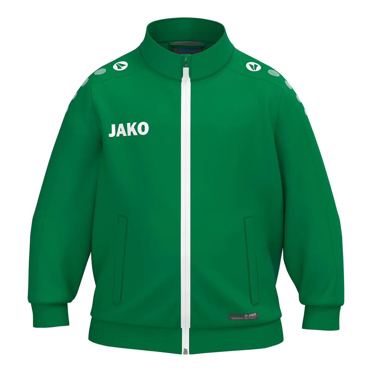 JAKO Polyesterjacke One Bambini Kinder sportgrün Front