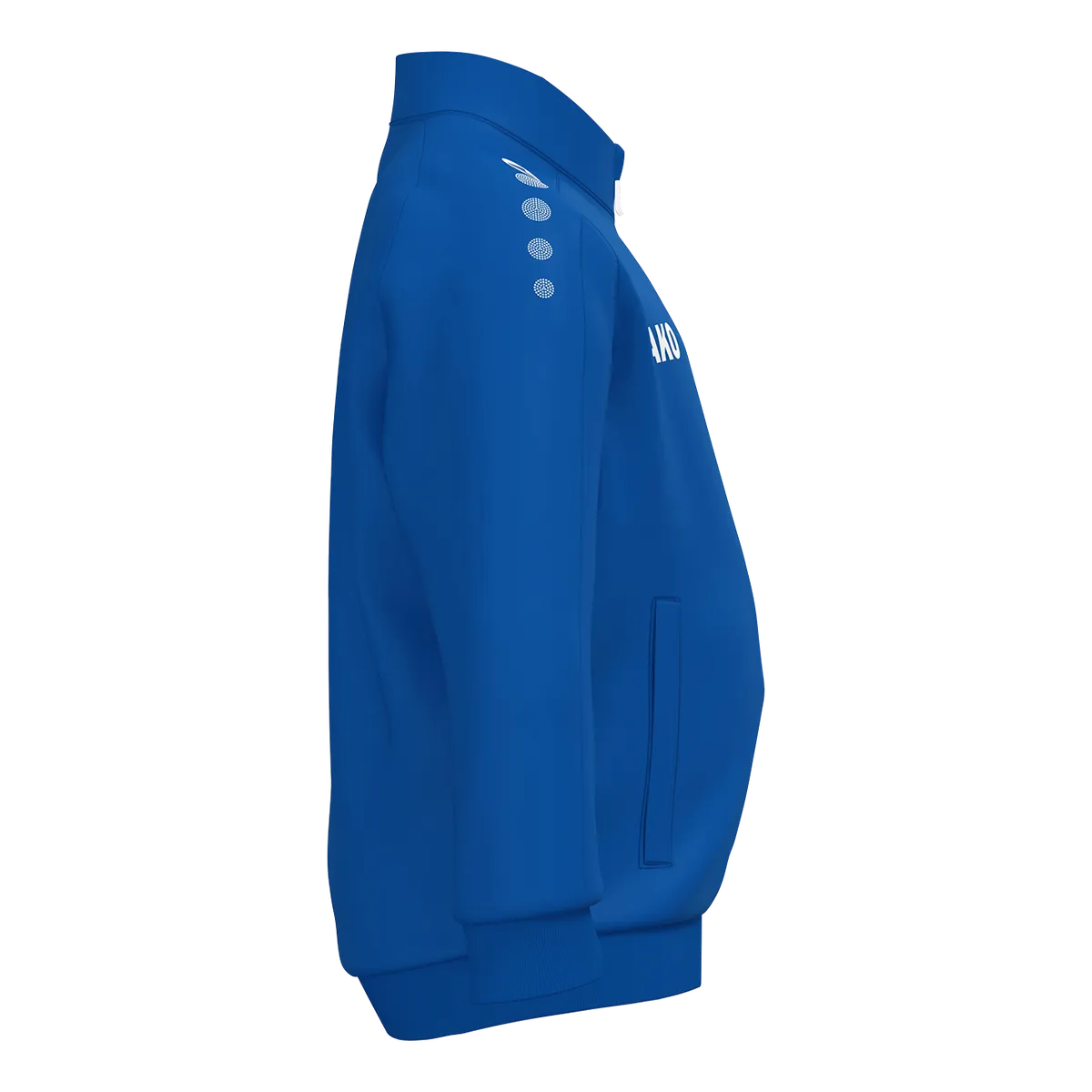 JAKO Polyesterjacke One Bambini Kinder royal Seite