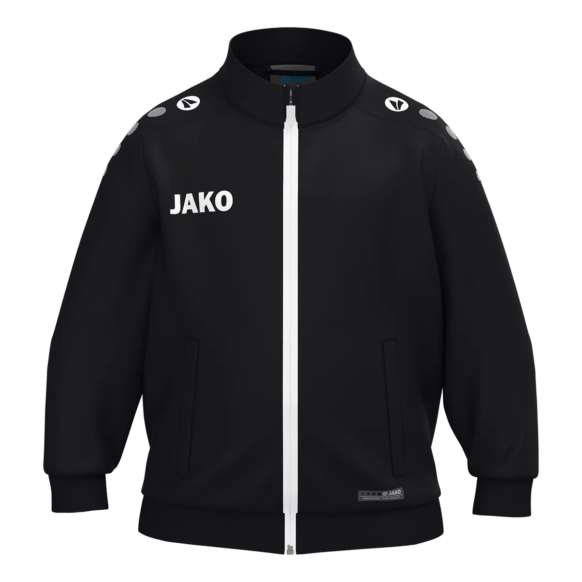 JAKO Polyesterjacke One Bambini Kinder schwarz Front